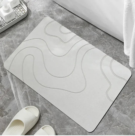 Modern Diatomite Quick-Dry Mat